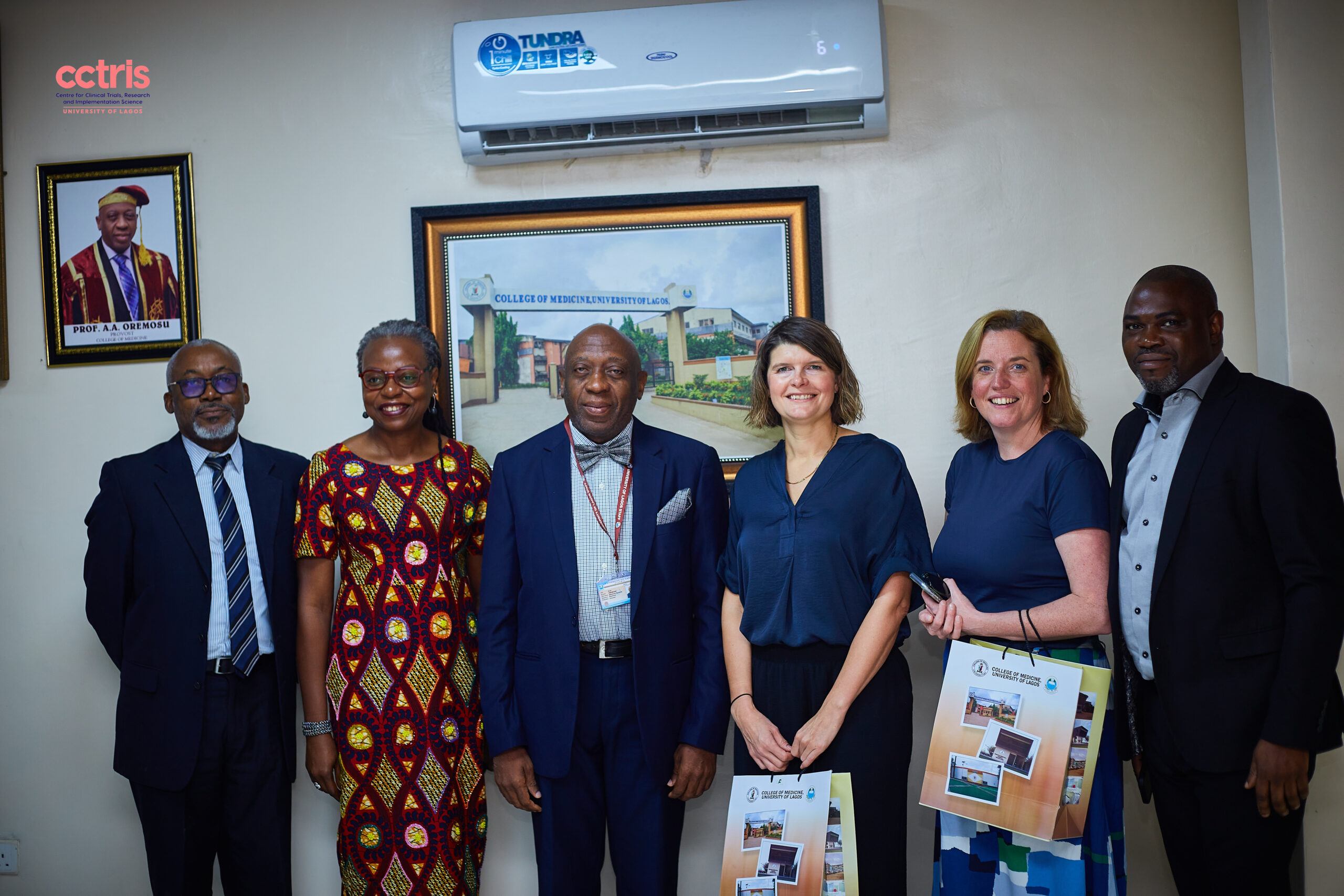 Courtesy visits to College of Medicine Provost and Management