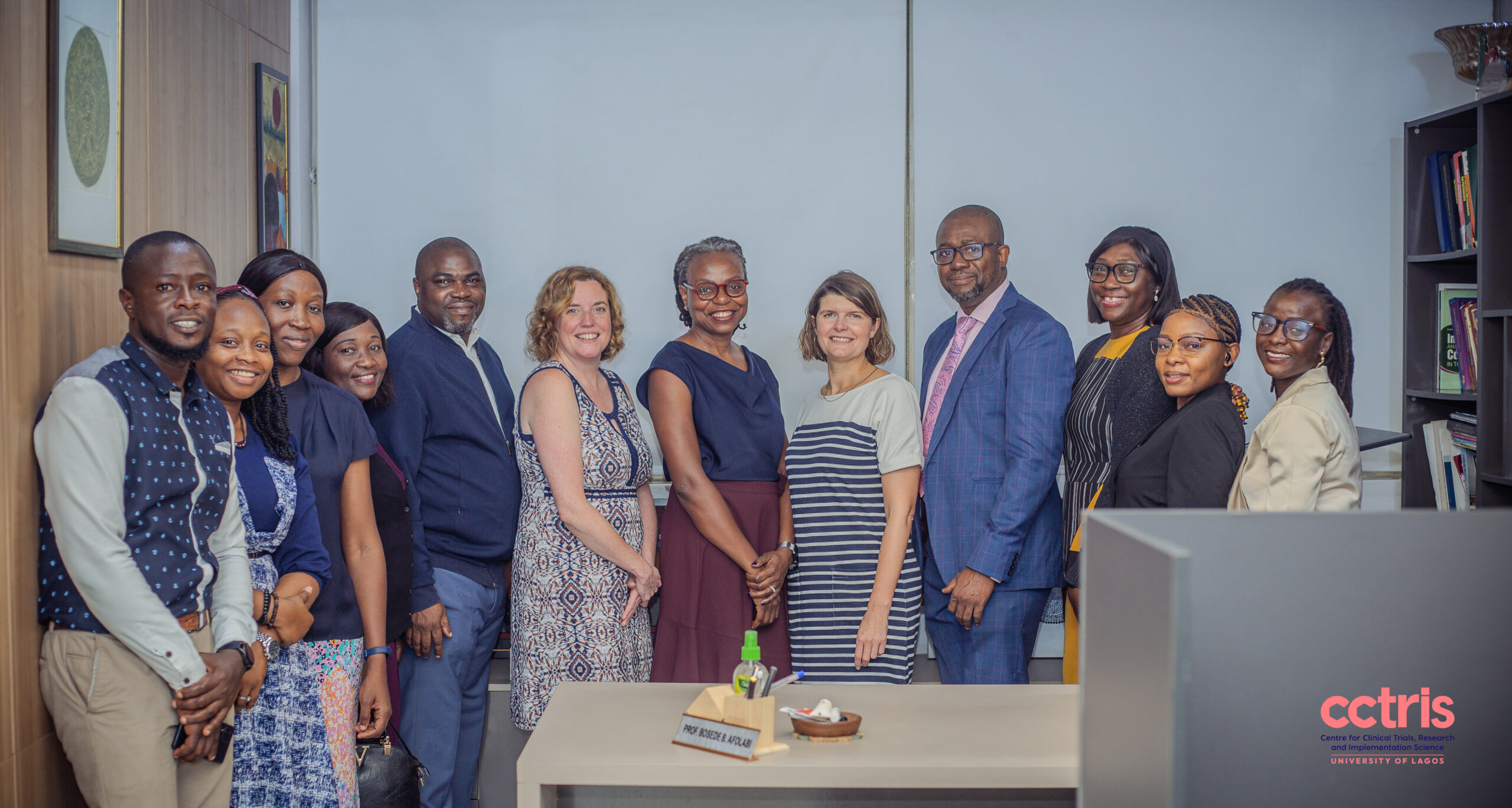 Courtesy visits to CCTRIS Directors, staff and office