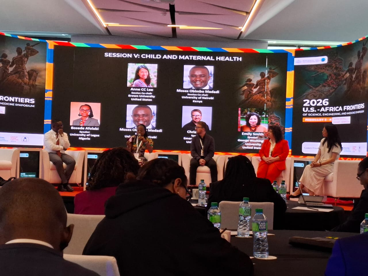 Prof. Bosede Afolabi at US-Africa Frontiers Symposium in Dakar